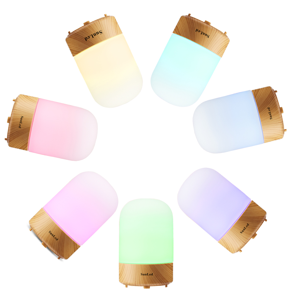 desktop aroma diffuser, with 7 colors light!